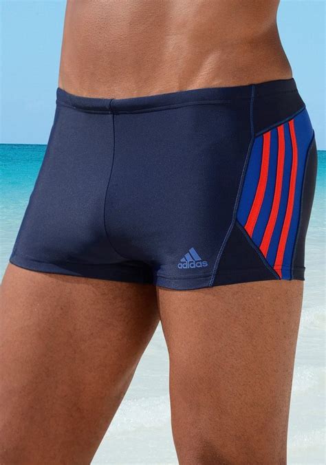 badehose herren adidas rot|Badehosen für Herren .